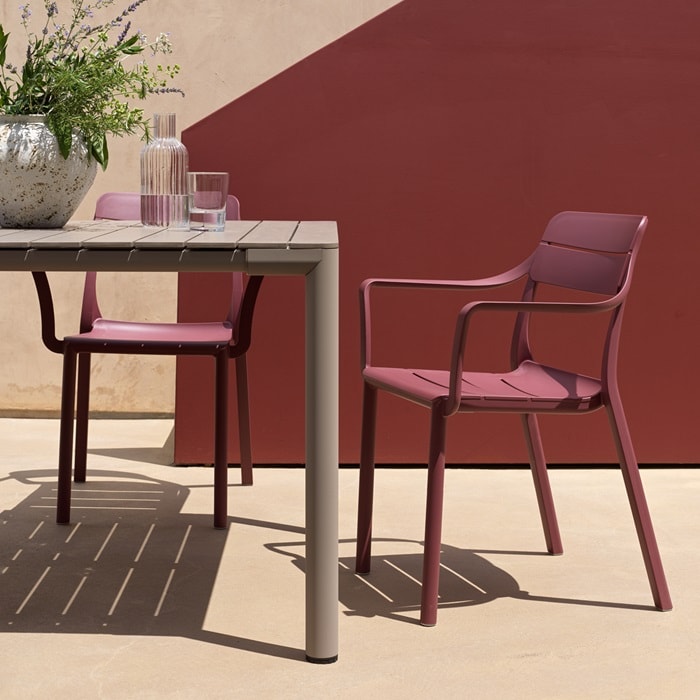Lot de 6 Chaises Cassia accoudoirs - Image 2
