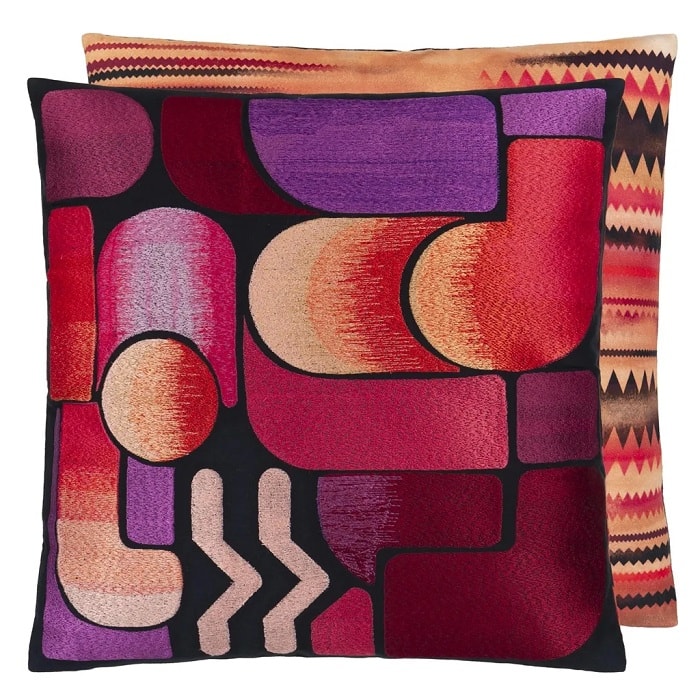 COUSSIN GRAPHE MAGENTA - Image 6