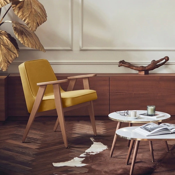 Fauteuil 366 Concept tissu Velvet - Image 3