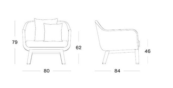 Fauteuil Alex lounge - Image 7