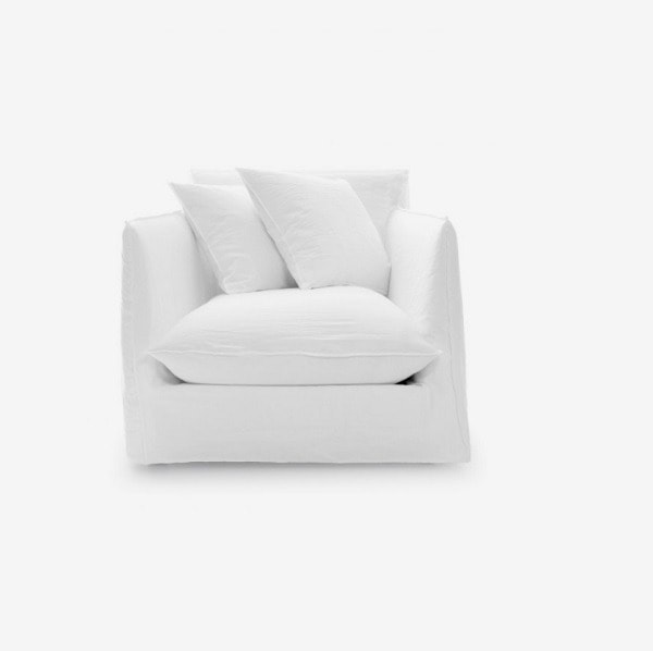 Fauteuil Ghost 01 Lino Bianco - Image 2