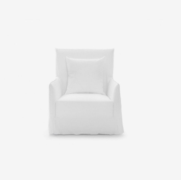 Fauteuil Ghost 04 Gervasoni Lino Bianco - Image 2
