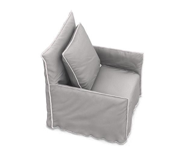 Fauteuil Ghost 04 Gervasoni Lino Bianco - Image 7