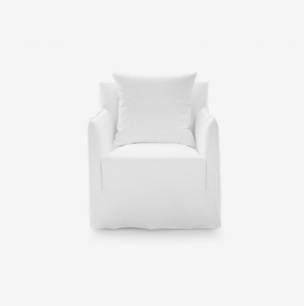Fauteuil Ghost 05 Lino Bianco - Image 2