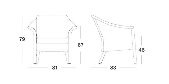 Fauteuil Victor lounge - Image 7