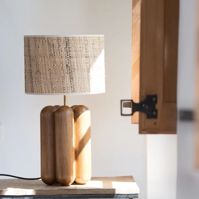 LAMPE CHARLOTTE BOIS - Image 2