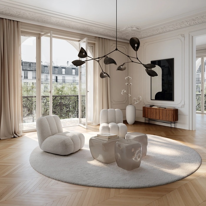 Suspension Stingray Chandelier - Image 1