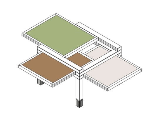 Par3 Table Basse Bernard Vuarnesson - Image 12