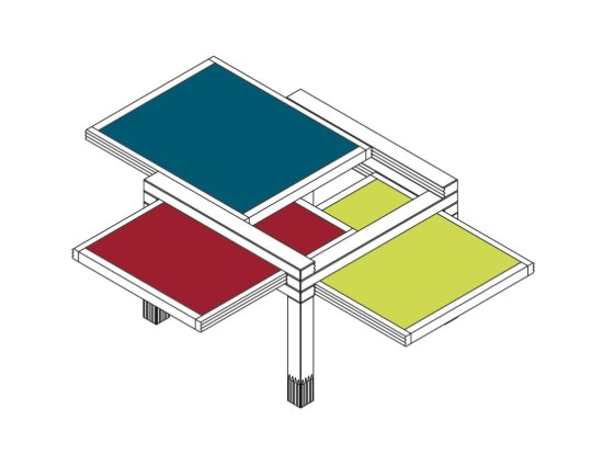 Par3 Table Basse Bernard Vuarnesson - Image 7