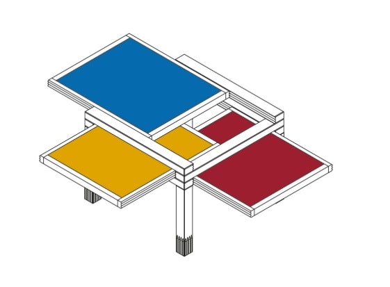 Par3 Table Basse Bernard Vuarnesson - Image 10