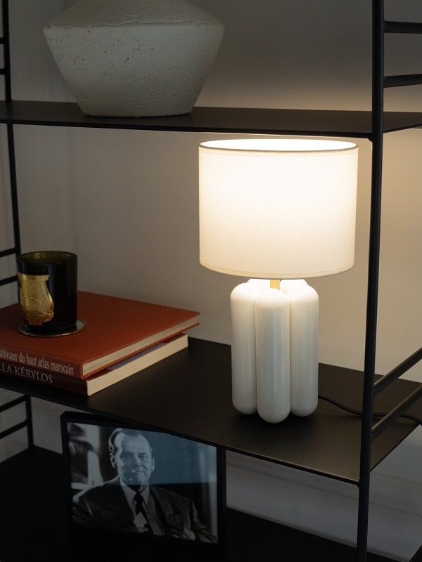 PETITE LAMPE CHARLOTTE Blanc CRÈME - Image 3