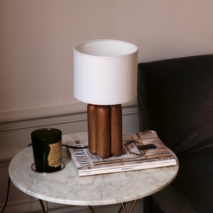 PETITE LAMPE CHARLOTTE BOIS - Image 2