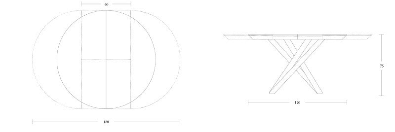 Table de repas FAHRENHEIT ROUND - Image 8