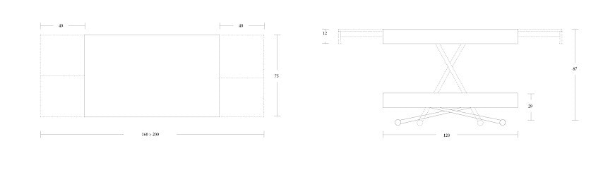 Table Relevable double - Image 10