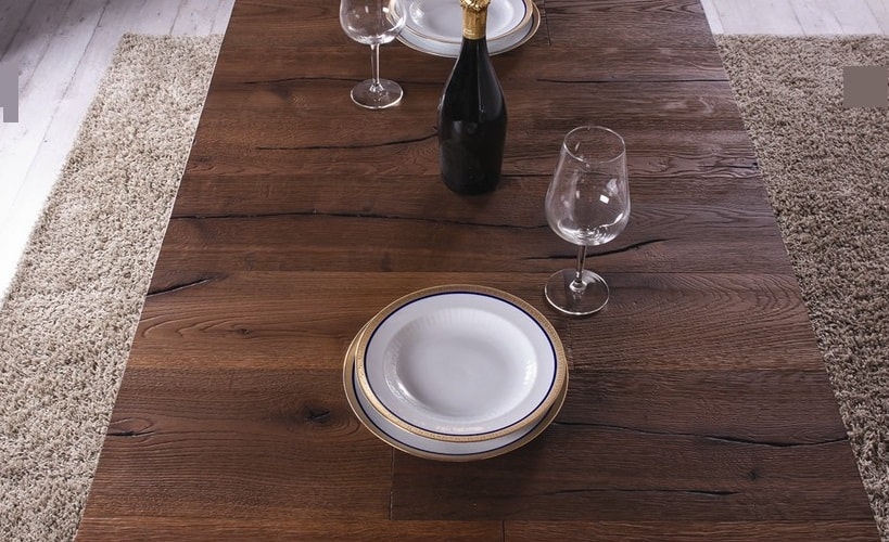 Table relevable Ulisse chêne massif - Image 5