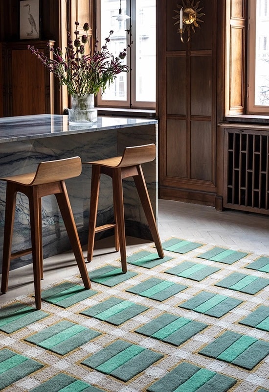 Tapis en laine Evelina kroon - Image 8