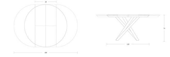 Table de repas FAHRENHEIT ROUND Altacom – Image 7