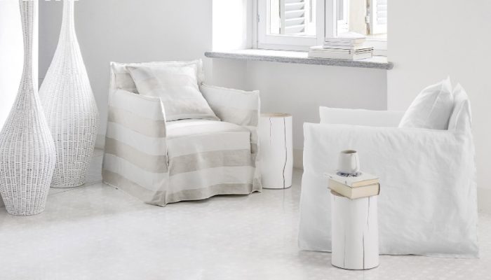 Fauteuil Ghost 05 Gervasoni Lino Bianco – Image 2