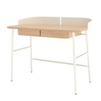 Bureau Victor Chêne / Blanc Irisé