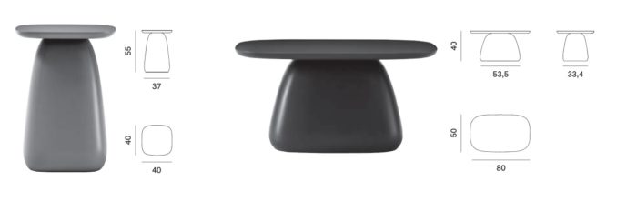 Table basse CLIFF Novamobili – Image 3