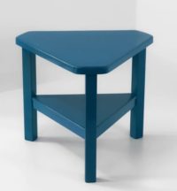 Table bleu ocean mat