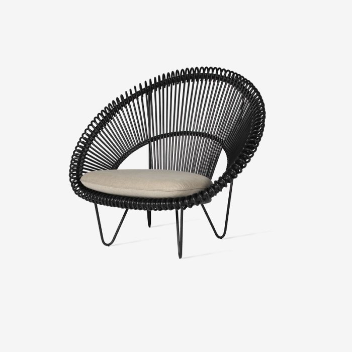 Fauteuil Cruz cocoon Vincent Sheppard avec son coussin – Image 4