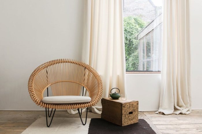 Fauteuil Cruz cocoon Vincent Sheppard avec son coussin – Image 9
