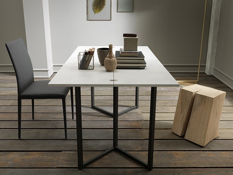 Console de table d'étude pliante amovible