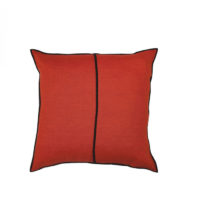 coussin-linen-Orange sanguine