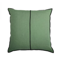 coussin-linen-Vert tilleul