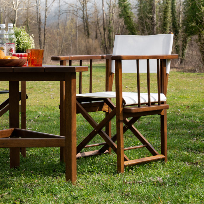 Fauteuil metteur en scène pliant F104 en Robinier - Azur Confort