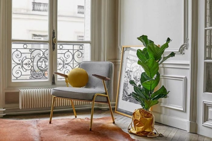 Fauteuil 366 métal 