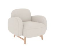 fauteuil auguste harto perle