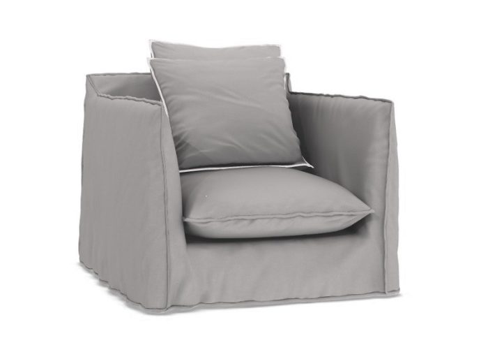 Fauteuil Ghost 01 Gervasoni Lino Bianco – Image 4