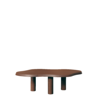 Table basse Jeanne finition noyer