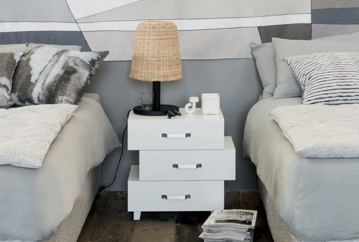 Lampe de table LC 91 Gervasoni en rotin naturelle