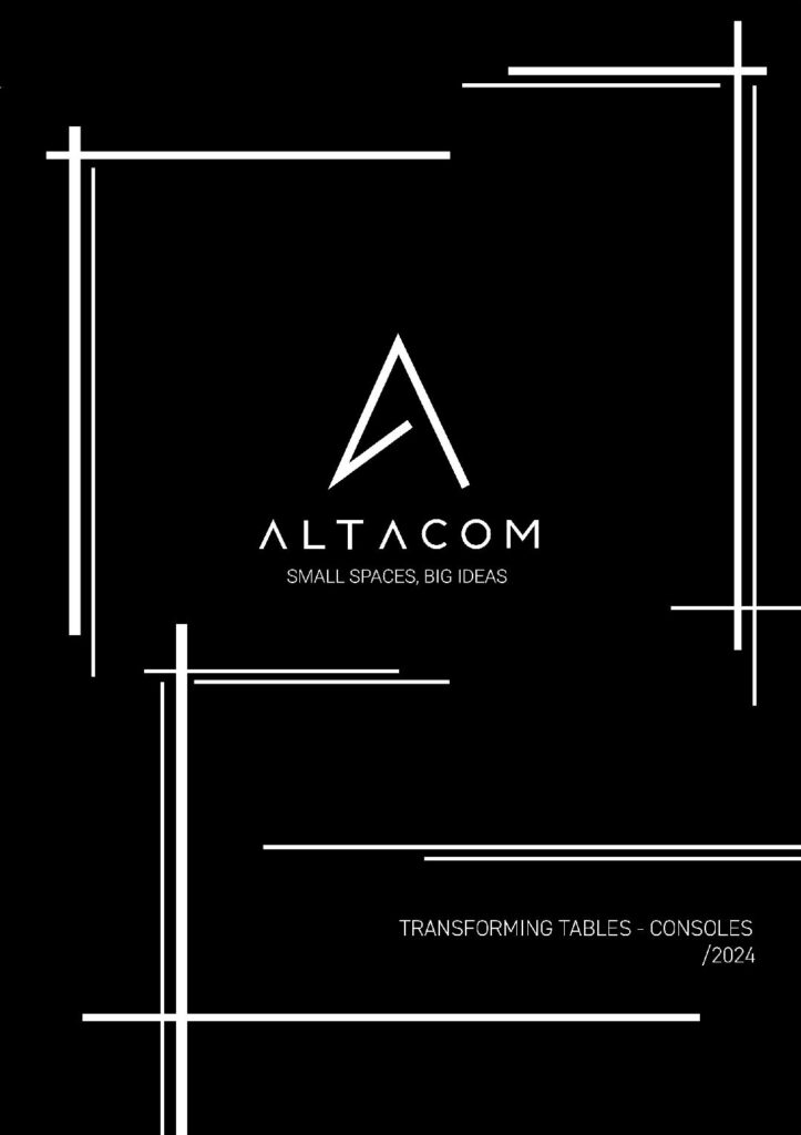 tables et consoles extensibles Altacom