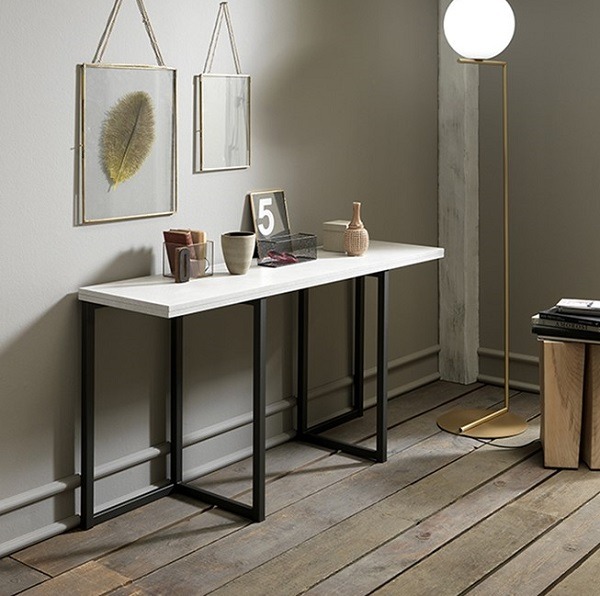 Console de table d'étude pliante amovible