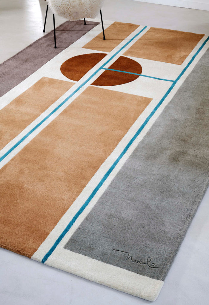 TAPIS Colagem Beige Toulemonde Bochart Livraison offerte – Image 2